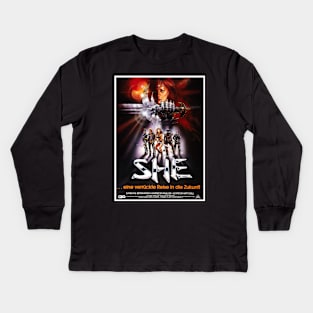 She (Filmhansa, 1982) Kids Long Sleeve T-Shirt